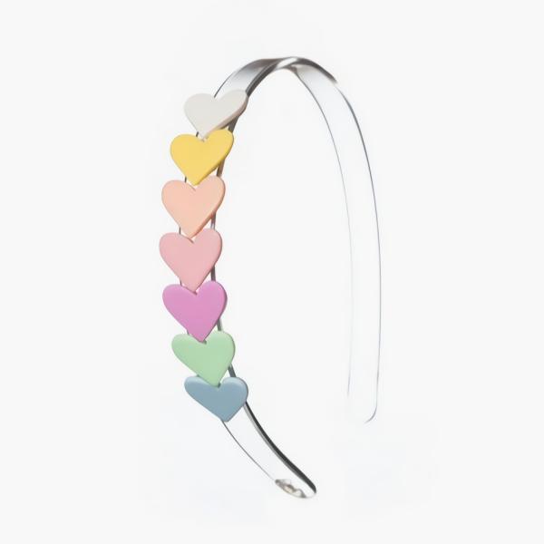 Accessories |  Centipede Heart Pastel Shades Headband Accessories Accessories