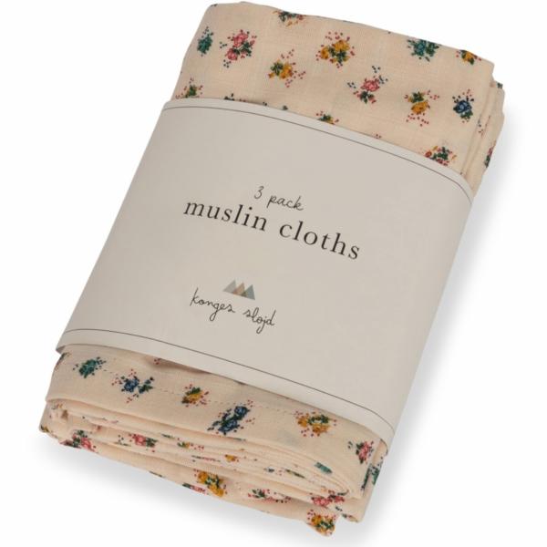 Accessories |  Organic Muslin Cloth (3Pk) Accessories Accessories