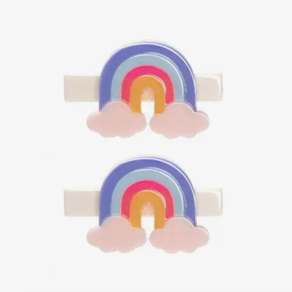 Accessories |  Rainbow Blue Shades & Clouds Alligator Clips (Pair) Accessories Accessories