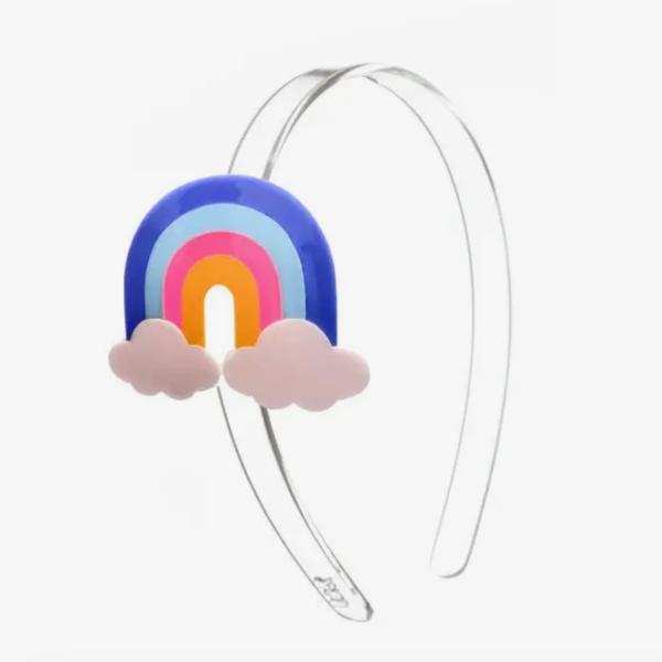 Accessories |  Rainbow & Clouds Headband -Blue Shades Accessories Accessories