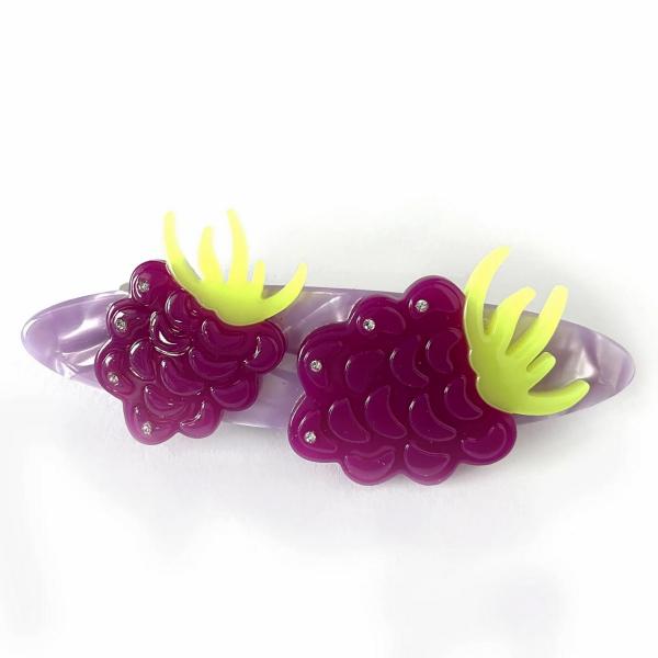 Accessories |  Raspberry Medley – Hair Barrette 7" Accessories Accessories