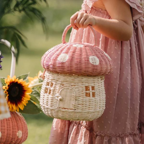 Accessories |  Rattan Mushroom Basket – Musk Accessories Accessories