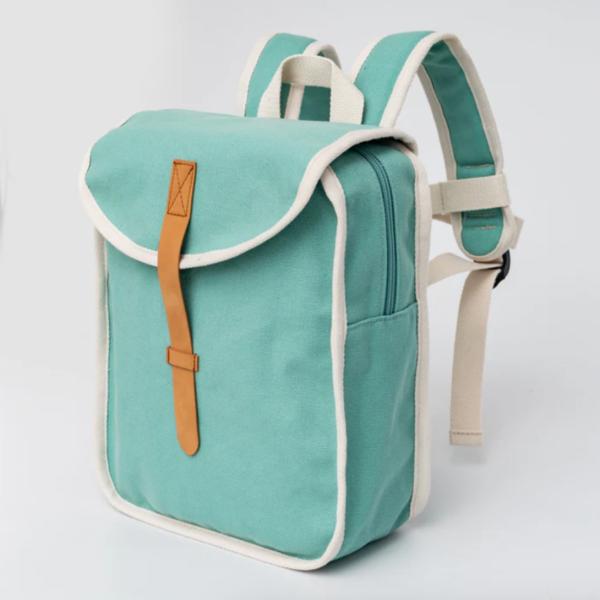 Accessories |  Recycled Cotton Backpack -Spearmint (4-8Yrs) Accessories Accessories