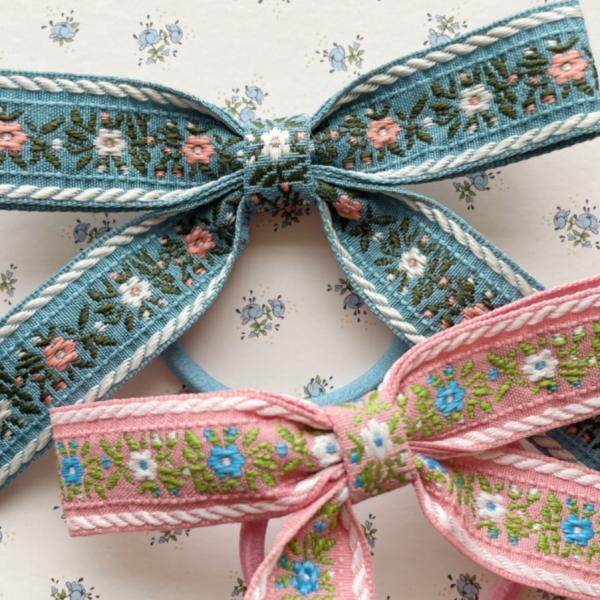 Accessories |  Ribboned Bow With Elastic (2Pk) Accessories Accessories