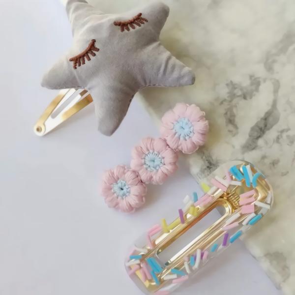 Accessories |  Star – Set Of 3 Hair Clips Accessories Accessories