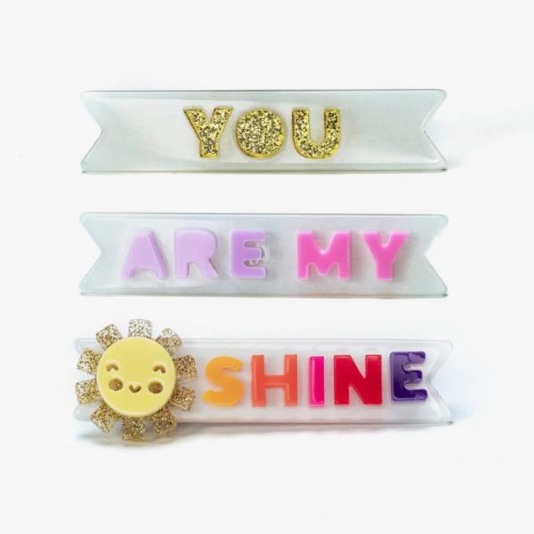 Accessories |  You Are My Sunshine Alligator Clips (Set-3) Accessories Accessories