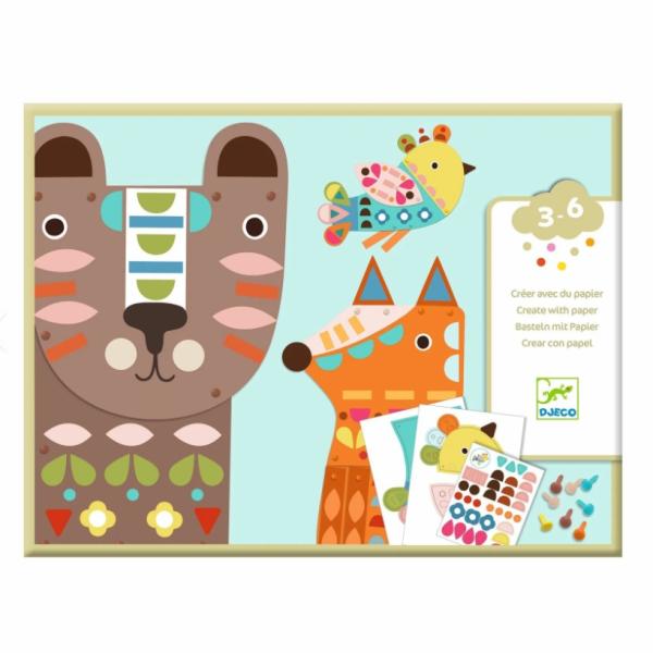 Arts, Crafts & Science |  3 Giant Animals Collage Activity (3-6Yrs) Arts, Crafts & Science Arts, Crafts & Science