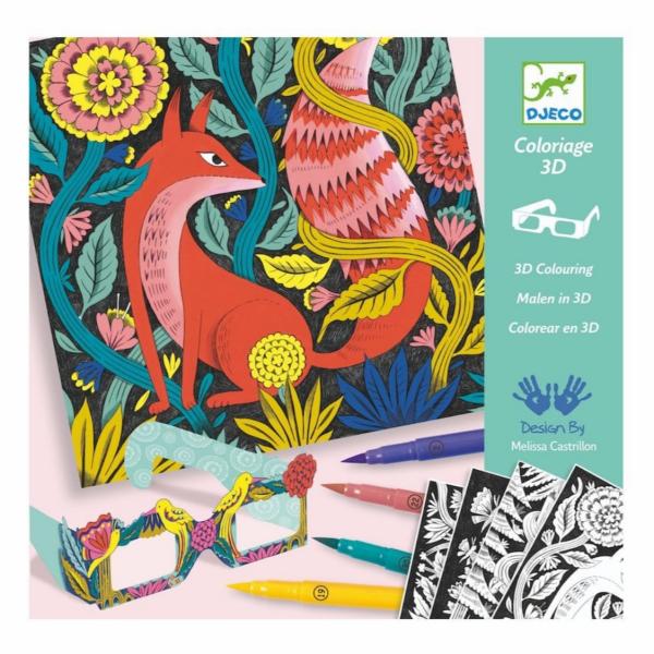 Arts, Crafts & Science |  3D Coloring Set – Fantasy Forest (7-12Yrs) Arts, Crafts & Science Arts, Crafts & Science