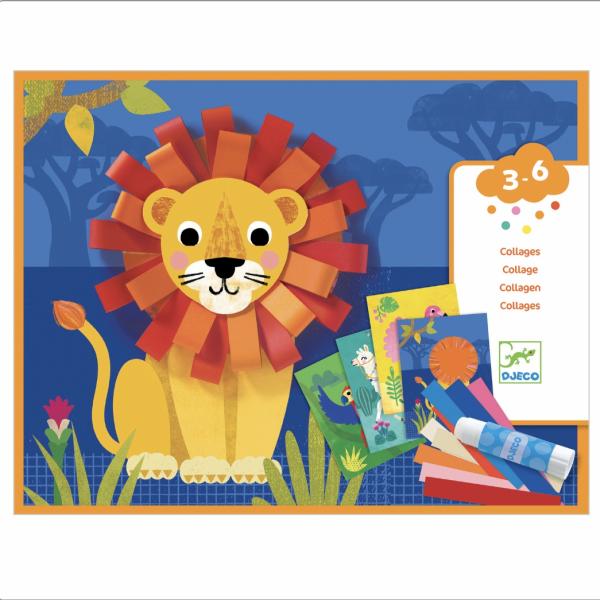 Arts, Crafts & Science |  Animal Loops Collage Craft Kit (3-6Yrs) Arts, Crafts & Science Arts, Crafts & Science