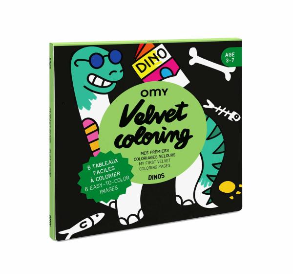 Arts, Crafts & Science |  Dino Velvet Coloring Arts, Crafts & Science Arts, Crafts & Science