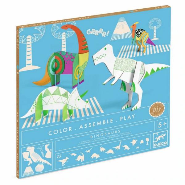 Arts, Crafts & Science |  Dinosaurs Diy Color Assemble Play Craft Kit (5-8Yrs) Arts, Crafts & Science Arts, Crafts & Science