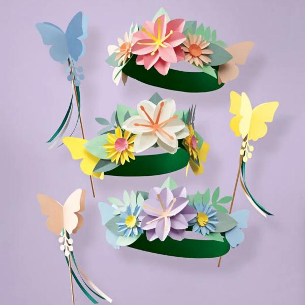 Arts, Crafts & Science |  Garden Party Fairy Crowns Kit -Pk3 (4-8Yrs) Arts, Crafts & Science Arts, Crafts & Science