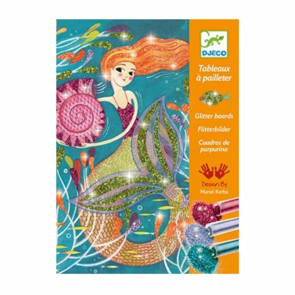 Arts, Crafts & Science |  Mermaids Glitter Boards (7-13Yrs) Arts, Crafts & Science Arts, Crafts & Science