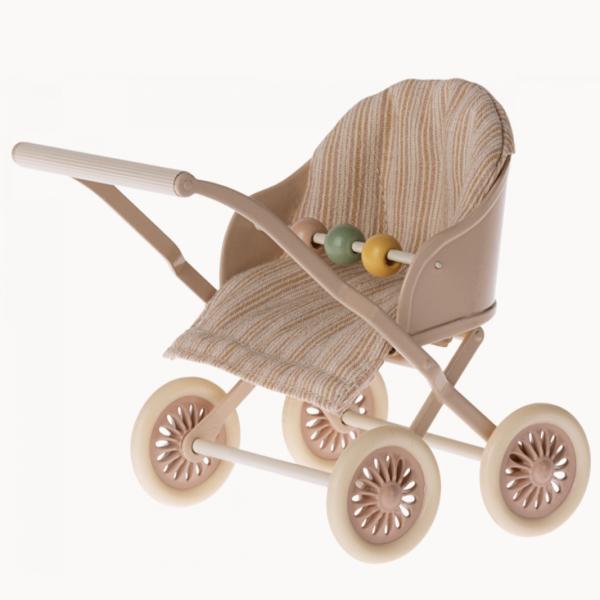 Maileg |  Baby Stroller – Rose Dolls, Friends & Dollhouse Dolls, Friends & Dollhouse