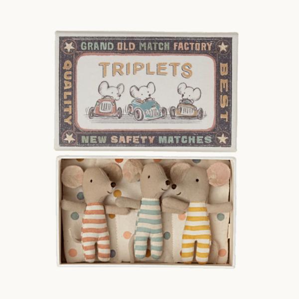 Maileg |  Baby Triplets In A Box Maileg Maileg