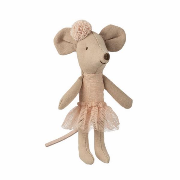 Maileg |  Ballerina Mouse Little Sister -Puff Maileg Maileg