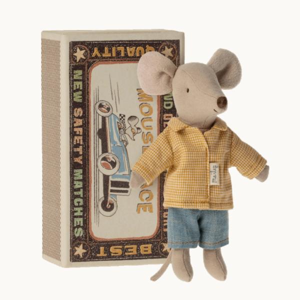 Maileg |  Big Brother Mouse In Matchbox Maileg Maileg