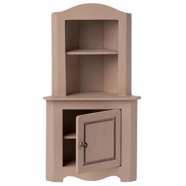 Maileg |  Miniature Corner Cabinet – Rose Dolls, Friends & Dollhouse Dolls, Friends & Dollhouse