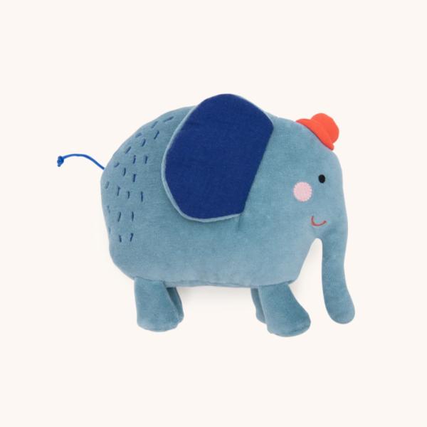 Plush |  Elephant Rattle "The Toupitis" Plush Plush