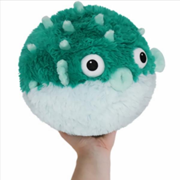 Plush |  Mini Teal Pufferfish 7" Plush Plush