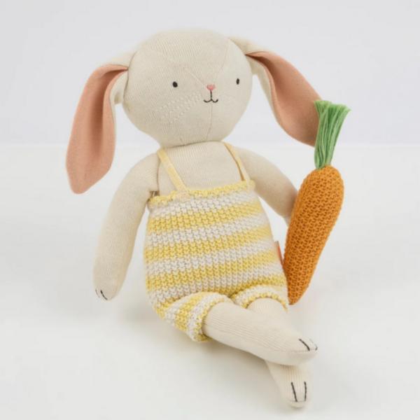 Plush |  Organic Bunny With Carrot Plush Plush