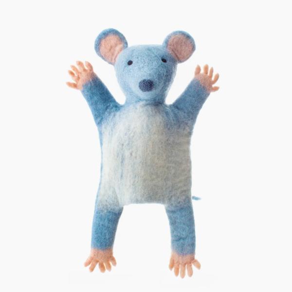 Plush |  Organic Molly Mouse Hand Puppet Plush Plush