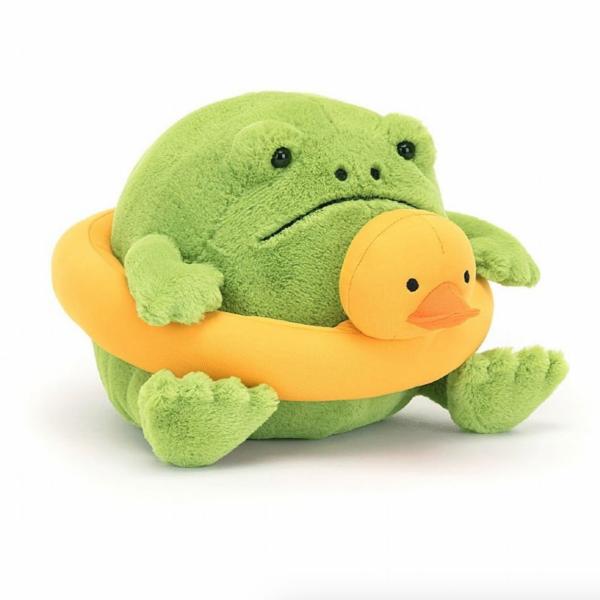 Plush |  Ricky Rain Frog Rubber Ring Plush Plush