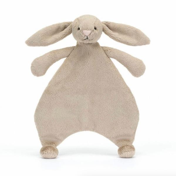 Rattles, Teethers And Lovies |  Bashful Beige Bunny Lovie Comforter Rattles, Teethers And Lovies Rattles, Teethers And Lovies