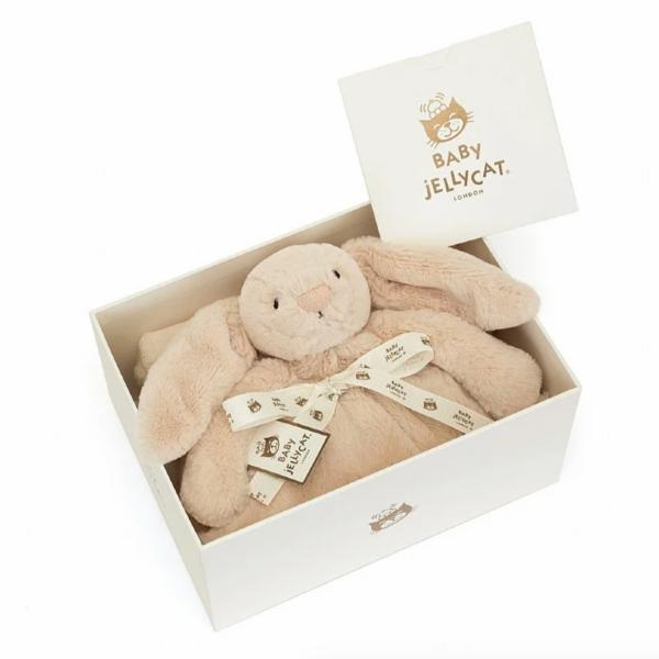 Rattles, Teethers And Lovies |  Bashful Luxe Bunny Willow Blankie Lovey In Gift Box Rattles, Teethers And Lovies Rattles, Teethers And Lovies