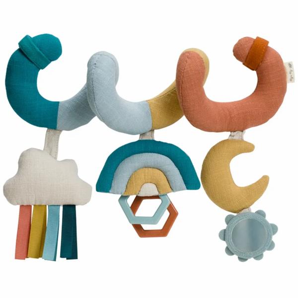 Rattles, Teethers And Lovies |  Spiral Car Seat Activity Toy Rattles, Teethers And Lovies Rattles, Teethers And Lovies