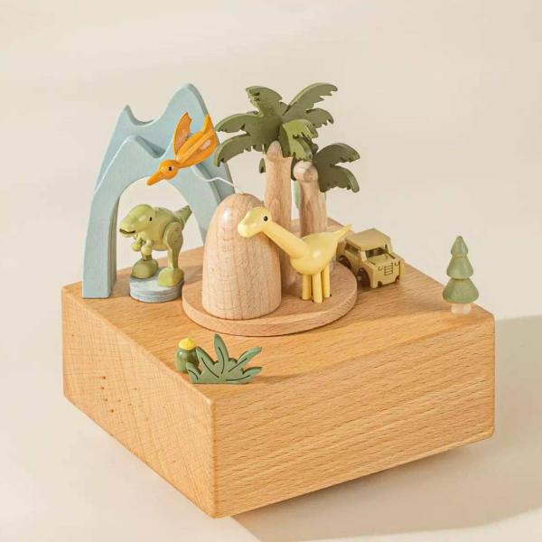 Toys |  Wooden Music Box – Dinosaures World 3Yrs+ Toys Toys