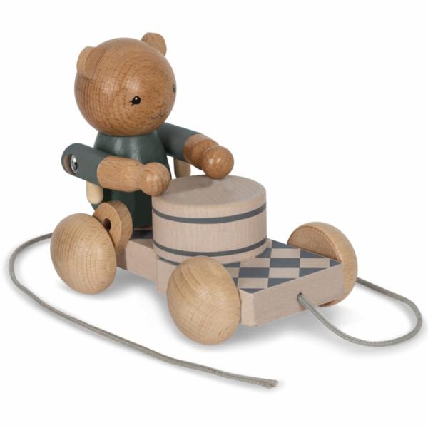 Toys |  Wooden Musical Bear Pull Toy Toys Toys