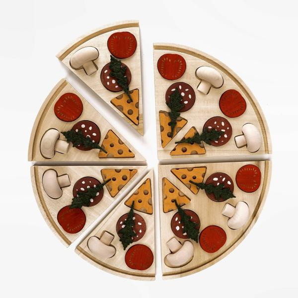 Toys |  Wooden Pizza Toy Toys Toys