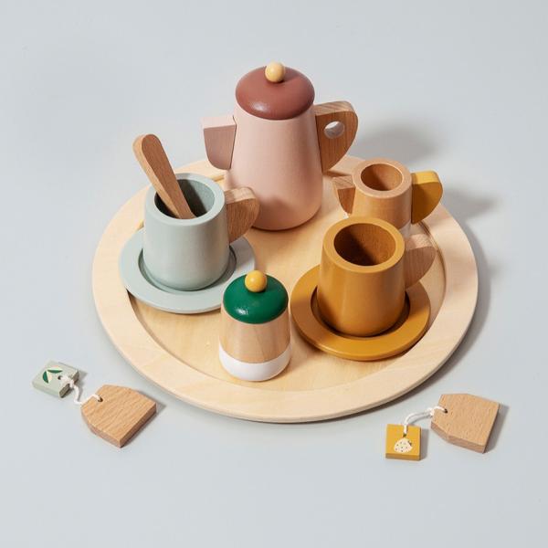 Toys |  Wooden Tea Set 3Yrs+ Toys Toys