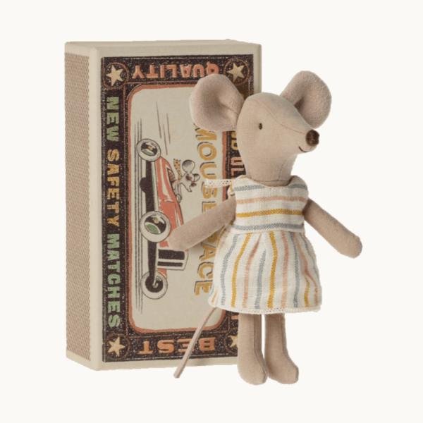 Maileg |  Big Sister Mouse In Matchbox Maileg Maileg