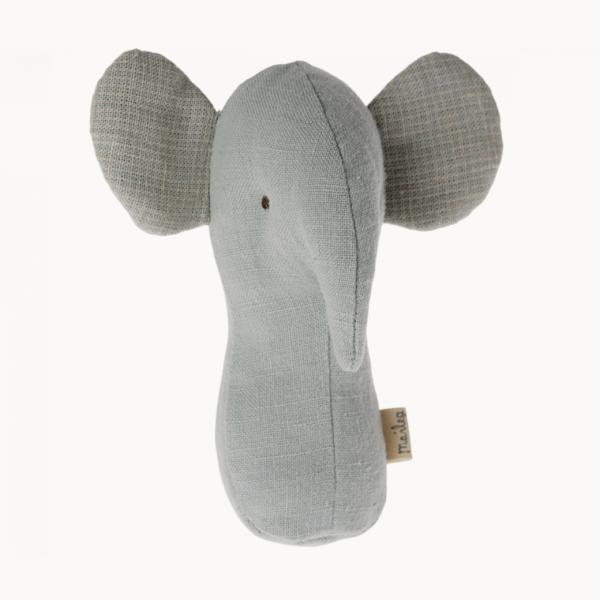 Maileg |  Elephant Rattle – Light Dusty Blue Maileg Maileg