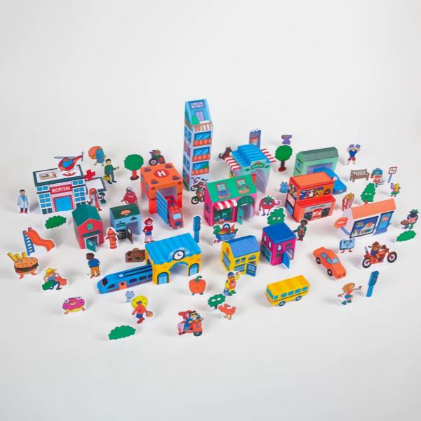 Arts, Crafts & Science |  City Omy Paper Toys (6-10Yrs) Arts, Crafts & Science Arts, Crafts & Science