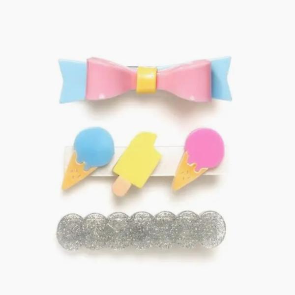 Accessories |  Three Combo Bow Tie Summer Treats Alligator Clips Accessories Accessories